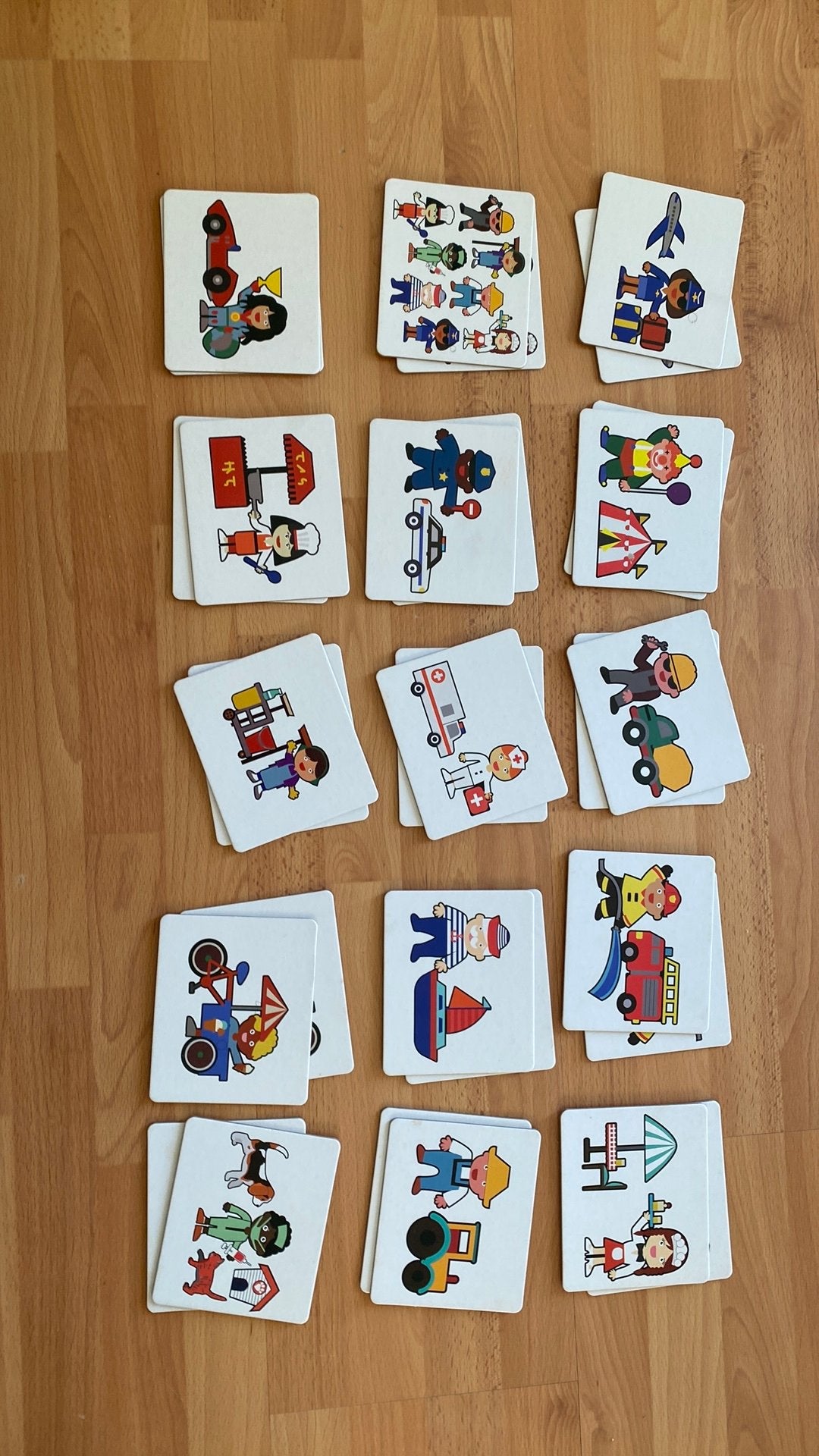 Memospel beroepen, Ophalen of Verzenden, Gebruikt, Puzzelen