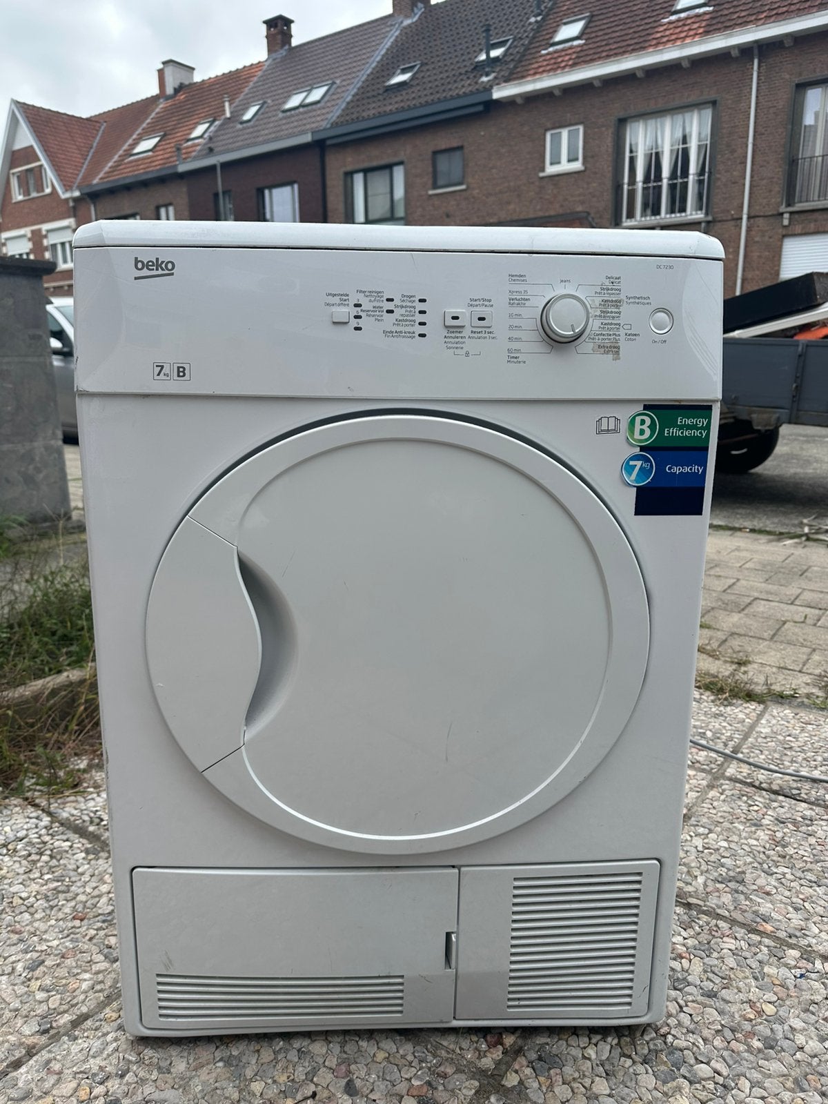 Beko 7kg, Elektronische apparatuur, Ophalen, Zo goed als nieuw
