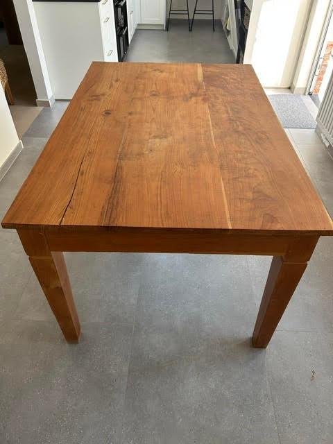 Tafel teak landelijk, Ophalen, 100 tot 150 cm, Teakhout, 50 tot 100 cm