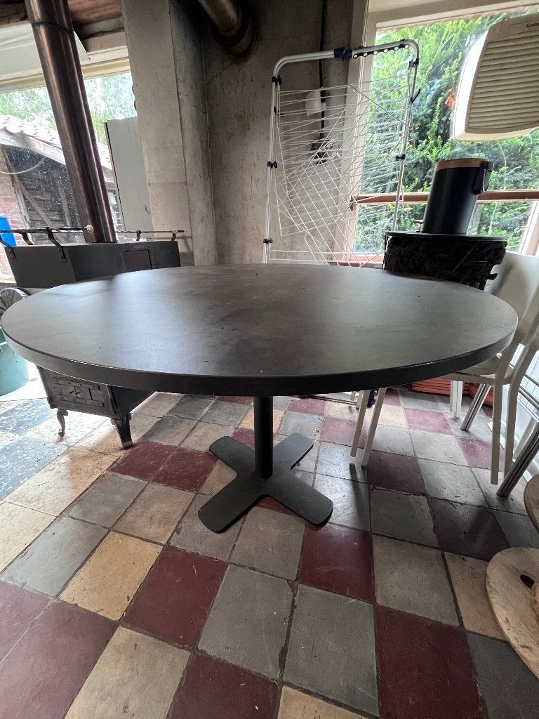 Ronde tafel, Huis en Inrichting, Tafels | Eettafels, Ophalen, 50 tot 100 cm, 100 tot 150 cm, Rond
