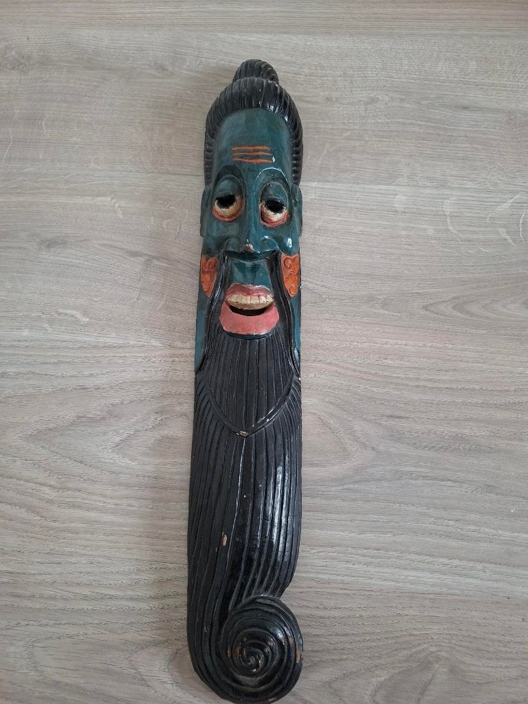 Indisch masker, Antiek en Kunst, India, Ophalen, Masker