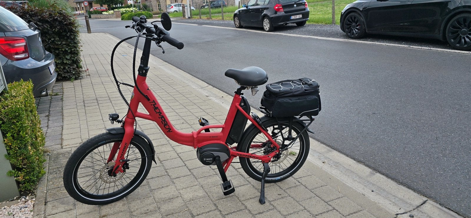 Thompson Traveller elektrische plooifiets, Fietsen en Brommers, Elektrische fietsen, Zo goed als nieuw, Ophalen