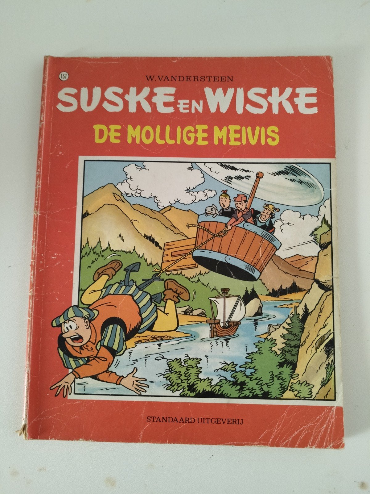 Suske en Wiske. De mollige meivis, Gelezen, Willy Vandersteen, Eén stripboek, Ophalen of Verzenden