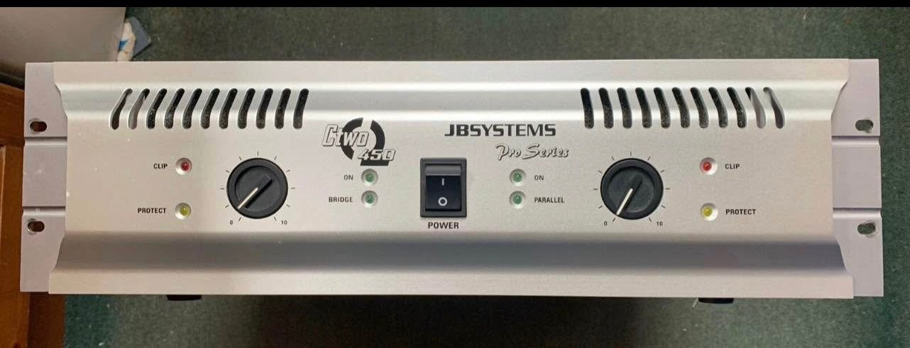 Ampli JBSYSTEMS SERIE PRO CTXO450, Enlèvement, Comme neuf