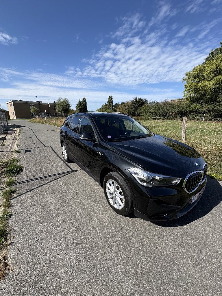 BMW X1 sDrive 18i met veel opties, Parkeersensor, Zwart, Leder, Handgeschakeld