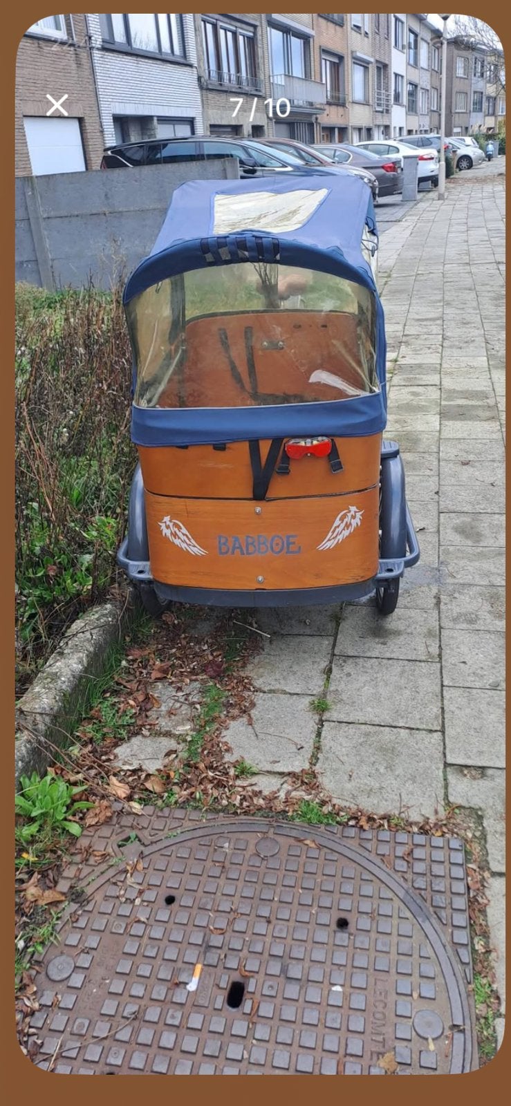 Babboe bakfıets, 4 kinderen of meer, Gebruikt, Elektrisch, Ophalen