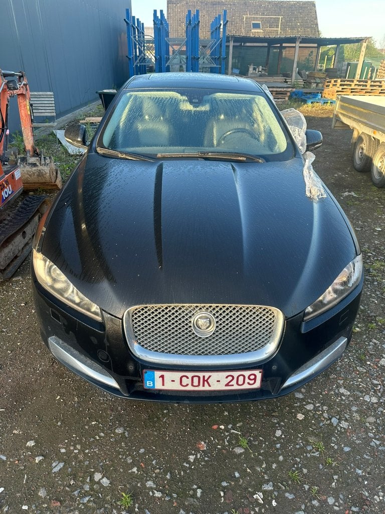 Jaguar XF - 2014 - Diesel, Auto's, Jaguar, Zwart, Zwart, 5 deurs, Particulier