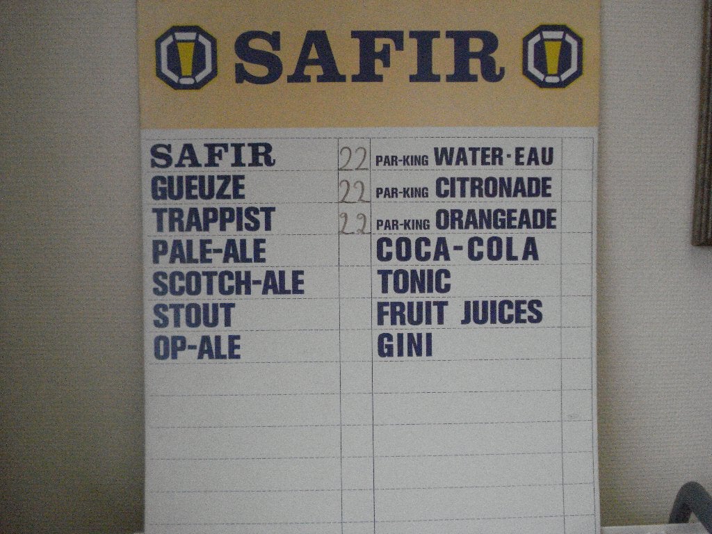 Prijslijst Safir, Verzamelen, Ophalen