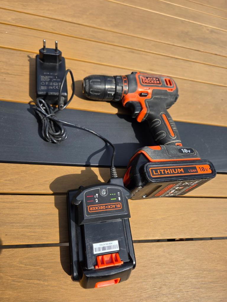 Black+decker boormachine, Ophalen, Boormachine