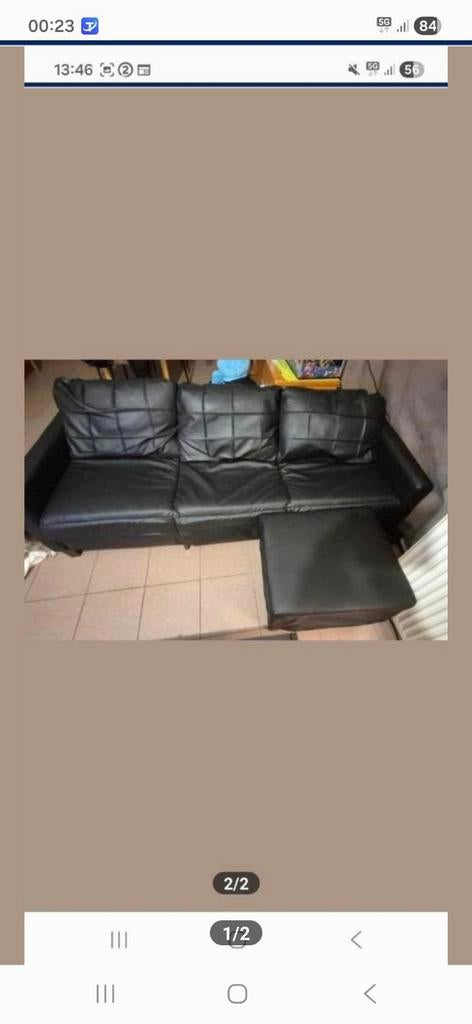 A vendre d urgence 75 euro avec le pouff