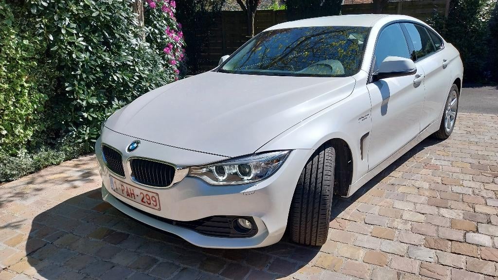 BMW 420i GRAN COUPÉ met slechts 64.315 km, Auto's, Achterwielaandrijving, 4 cilinders, Wit, 134 g/km
