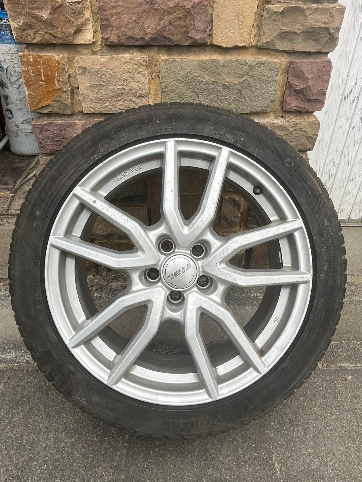 Jantes 5X110 17’’ Rial 225/45R17 94W, Autos : Pièces & Accessoires, Pneus & Jantes, Pneus et Jantes, 4 Saisons, Véhicule de tourisme