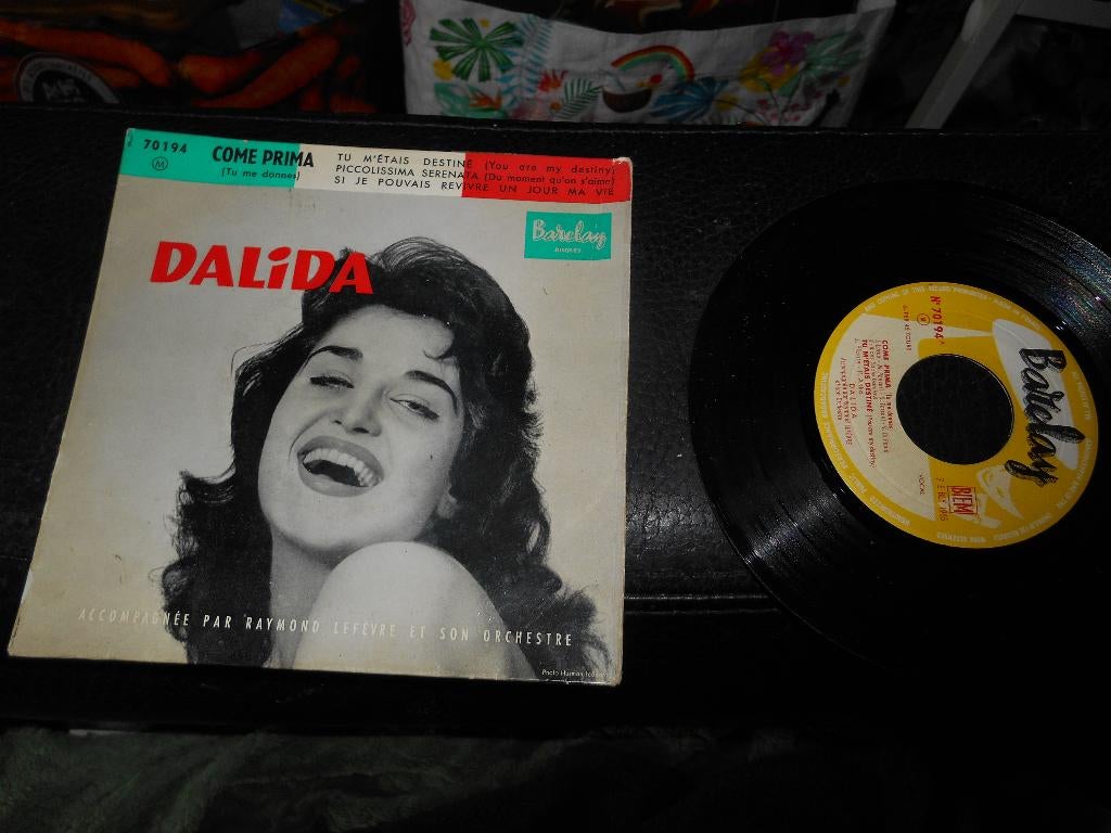 45T 4 pistes DALIDA Come prima, Ophalen of Verzenden