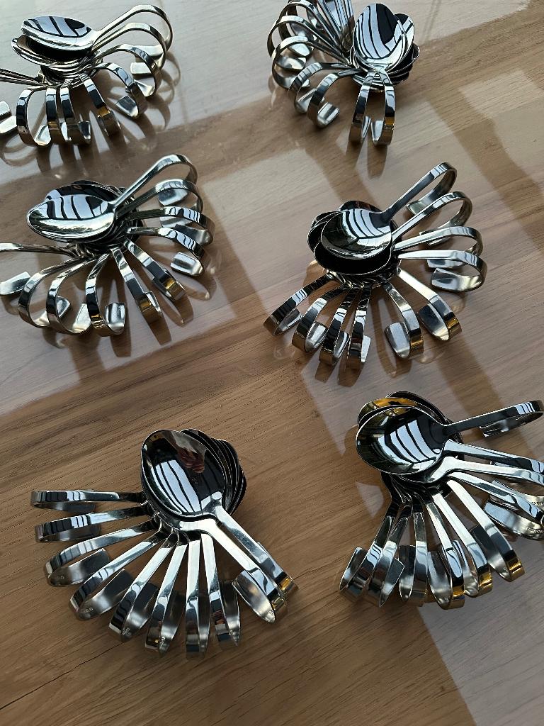 Amuse-lepels, Ophalen, Zo goed als nieuw, Zilver