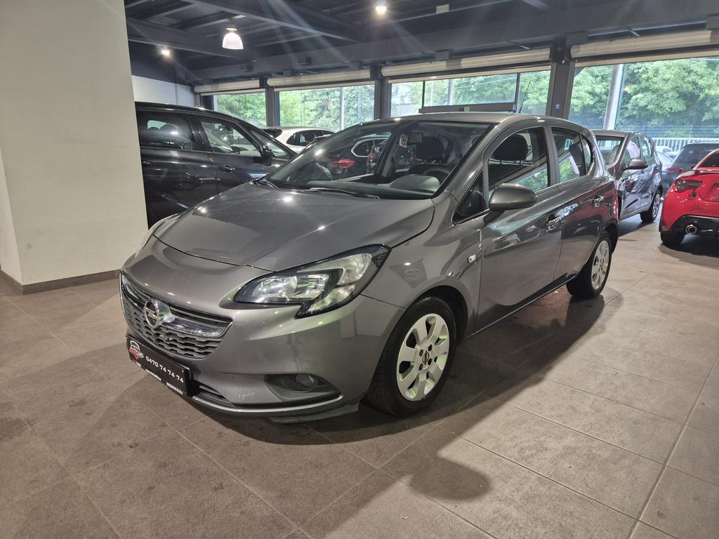 Grijze Opel Corsa, Auto's, Opel, Bedrijf, Te koop, Corsa, ABS, Airbags, Airconditioning, Bluetooth, Elektrische buitenspiegels