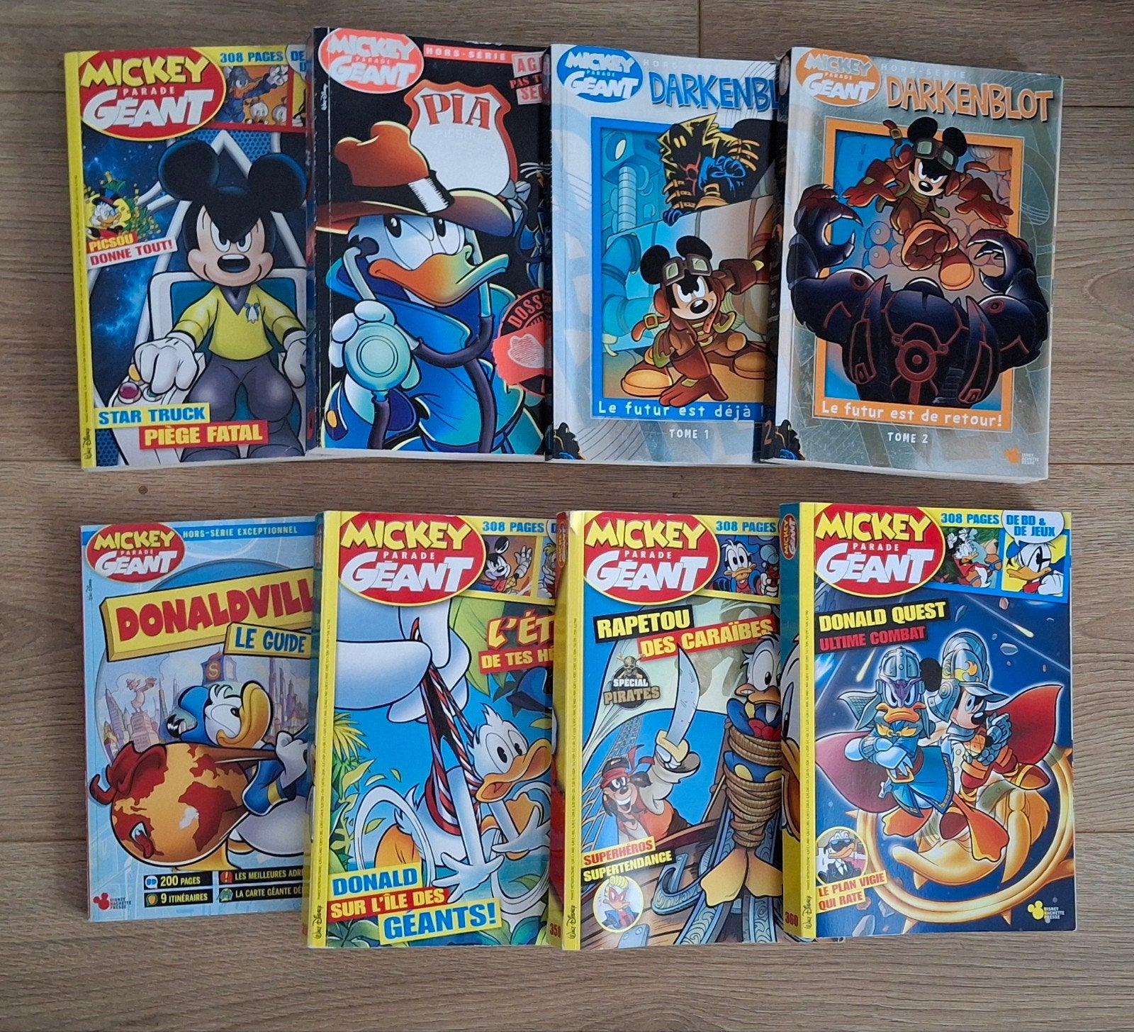 lot de Mickey Parade Geant, Plusieurs BD, Enlèvement ou Envoi, Comme neuf, WALT DISNEY