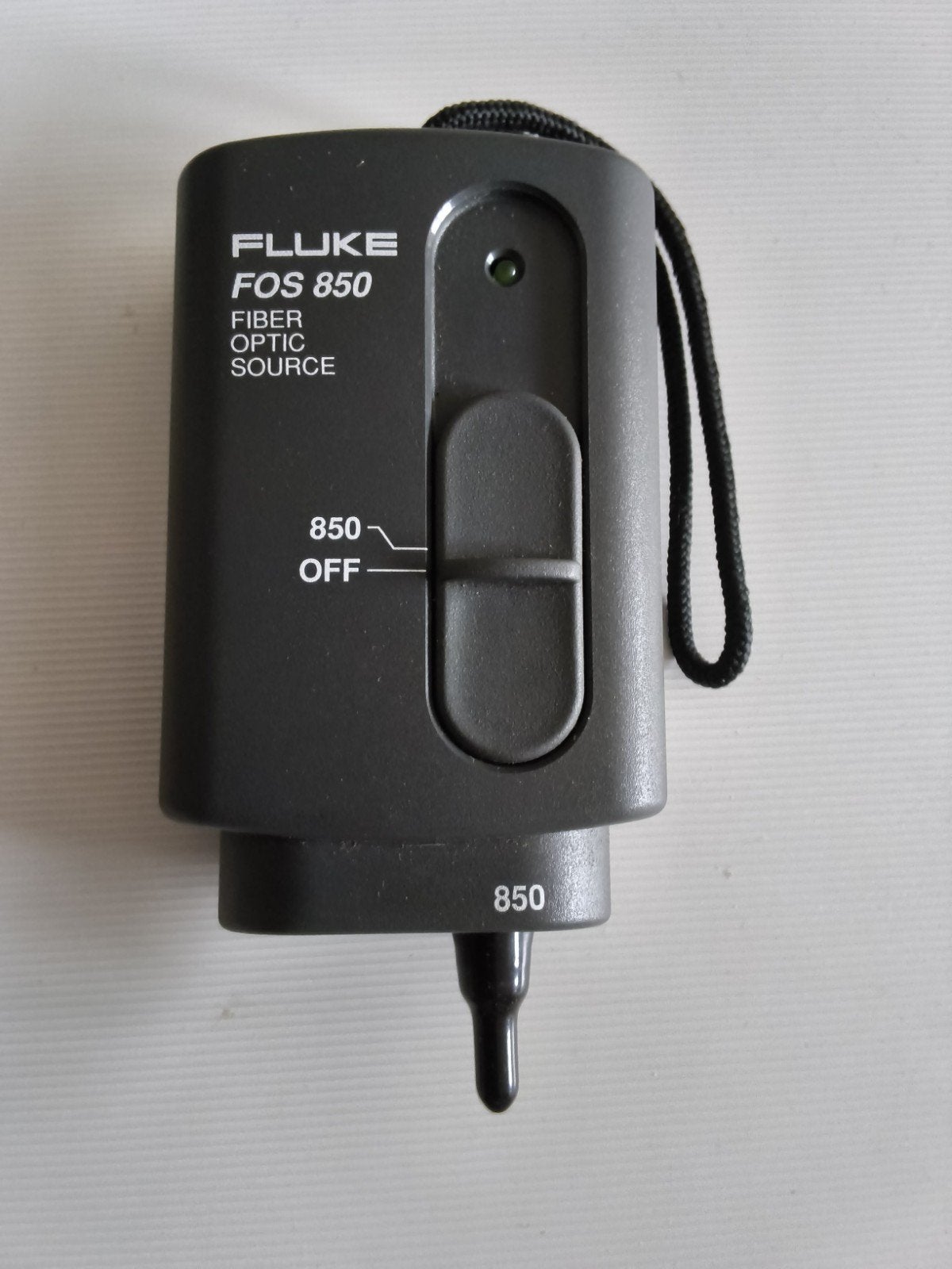 Fluke fiber optic bron 850 nm, Ophalen