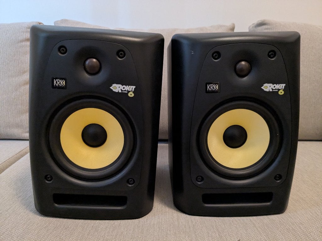 KRK Rokit 6 G2, TV, Hi-fi & Vidéo, Moniteur de studio, Utilisé, 120 à 150 watts, KRK