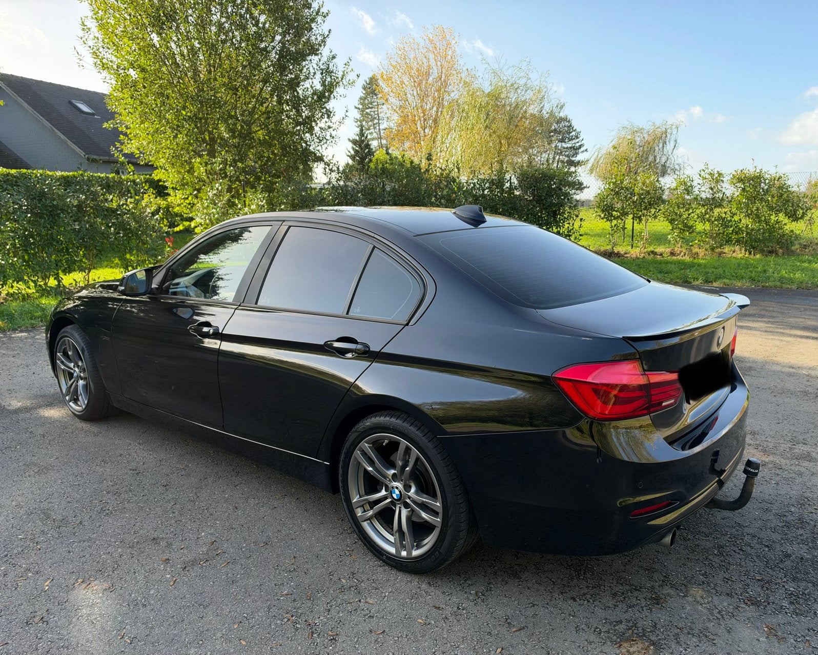 BMW 318i boîte automatique, Auto's, Zwart, Particulier, Onderhoudsboekje, 3 Reeks