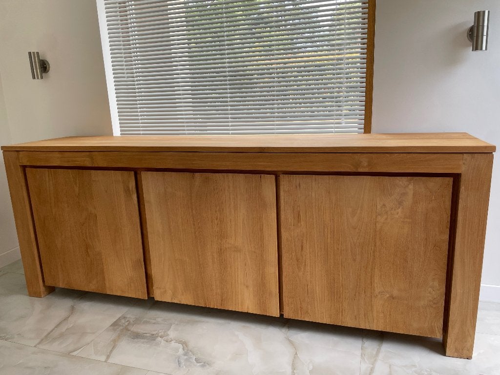 Teak dressoir, Ophalen, Zo goed als nieuw, Teakhout