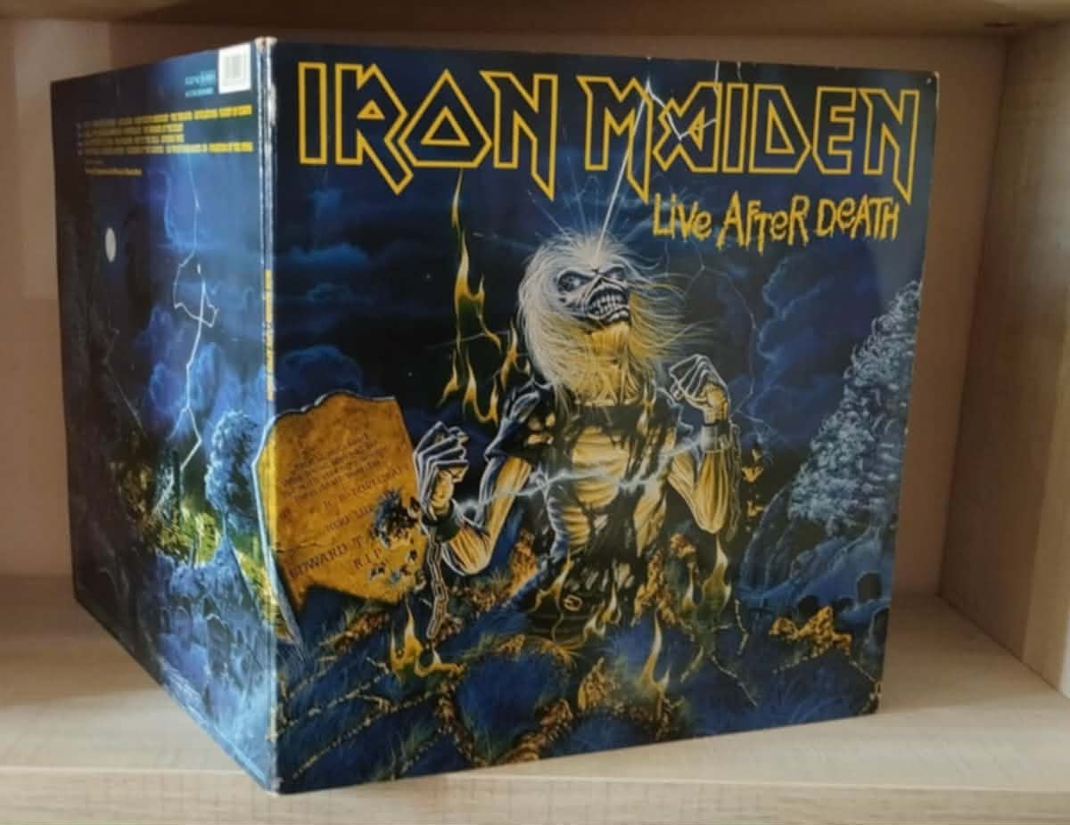 Iron Maiden vinyl, Cd's en Dvd's, Vinyl Singles, Ophalen, Zo goed als nieuw, Rock en Metal