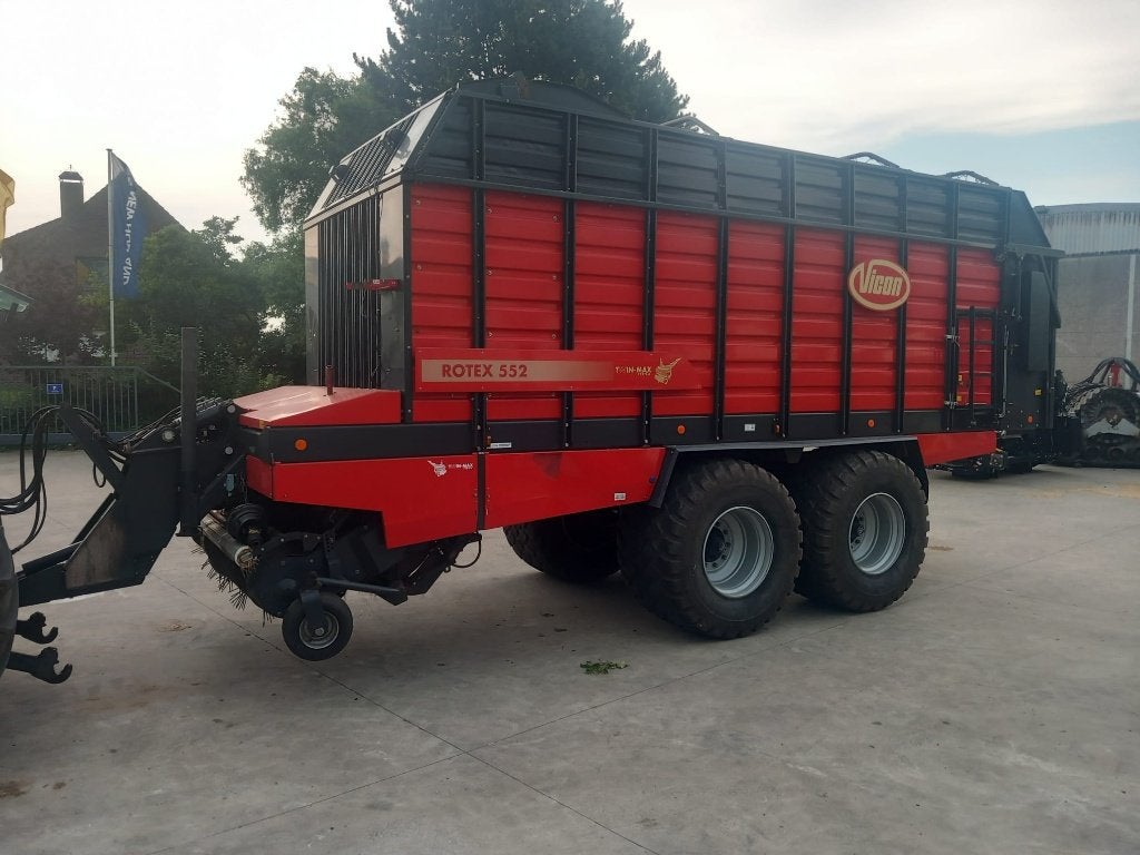 Opraapwagen Vicon Rotex 552, Ophalen, Veehouderij, Weidebouw
