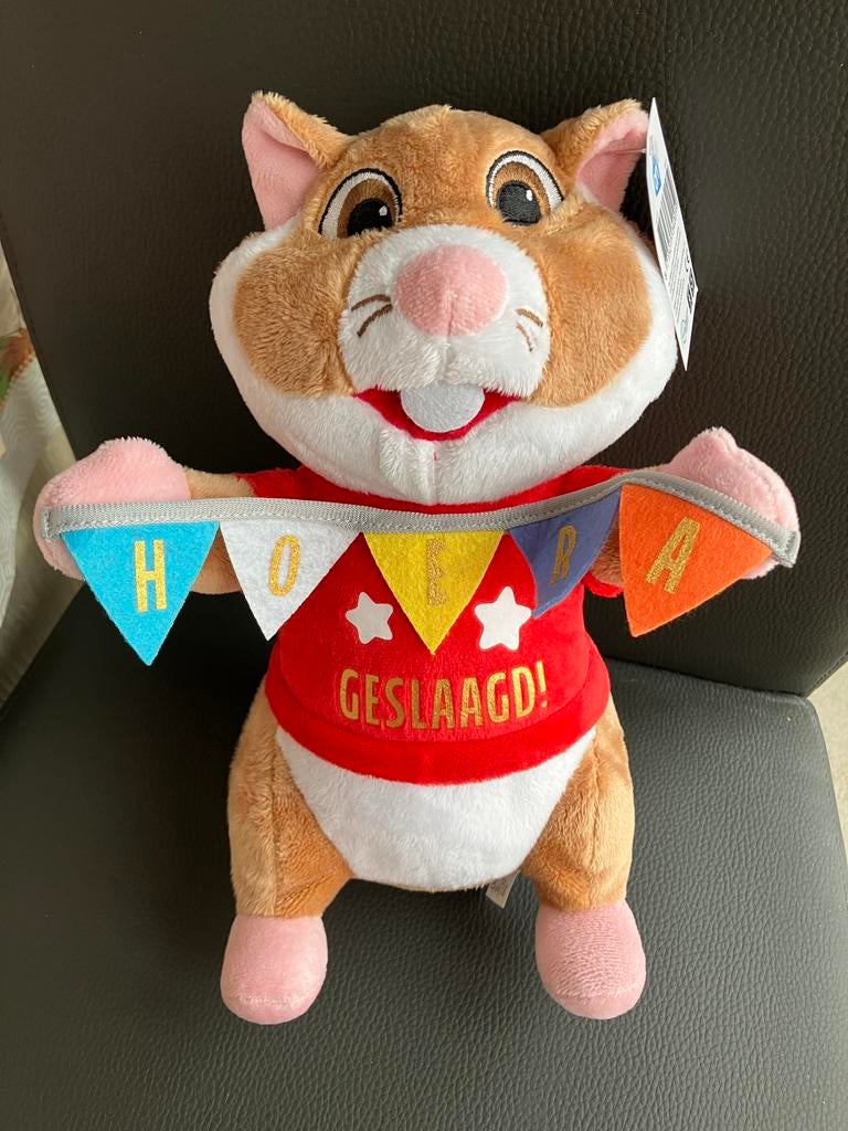 Nieuwe Albert Heijn ( ah ) hamster - Geslaagd, Ophalen of Verzenden, Nieuw, Hamster, Albert Heijn