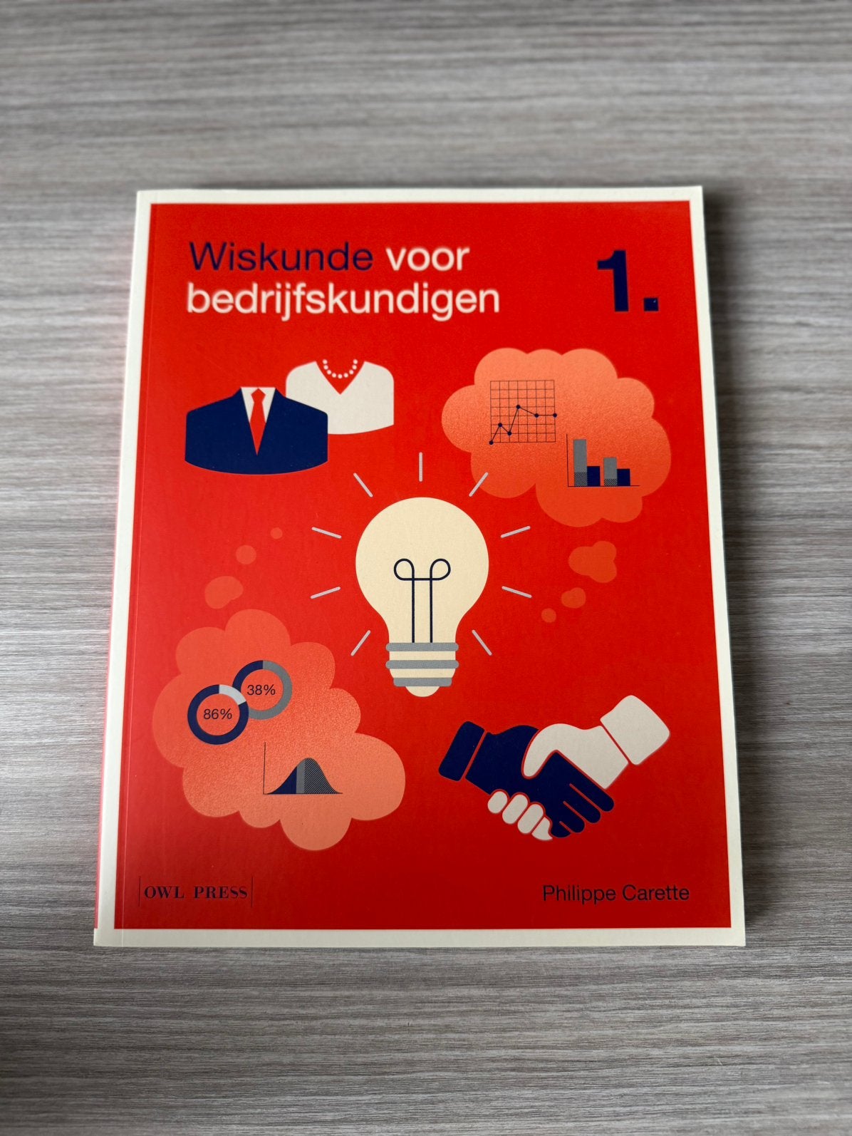 Wiskunde voor bedrijfskundigen 1, Boeken, Ophalen of Verzenden, Zo goed als nieuw, Hoger Onderwijs