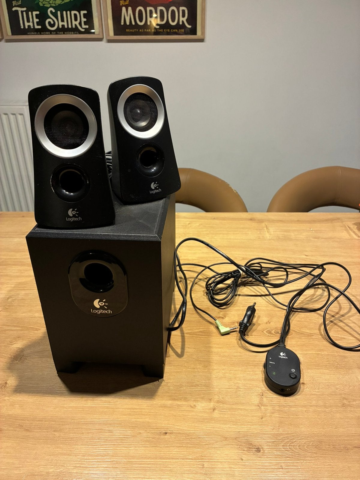 Logitech Z313-speakersysteem met Subwoofer, Informatique & Logiciels, Enlèvement, Comme neuf