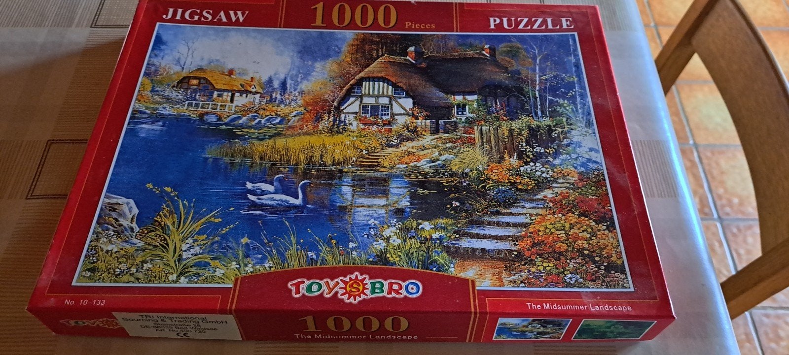 Puzzel 1000 stuks, Hobby en Vrije tijd, Denksport en Puzzels, Ophalen