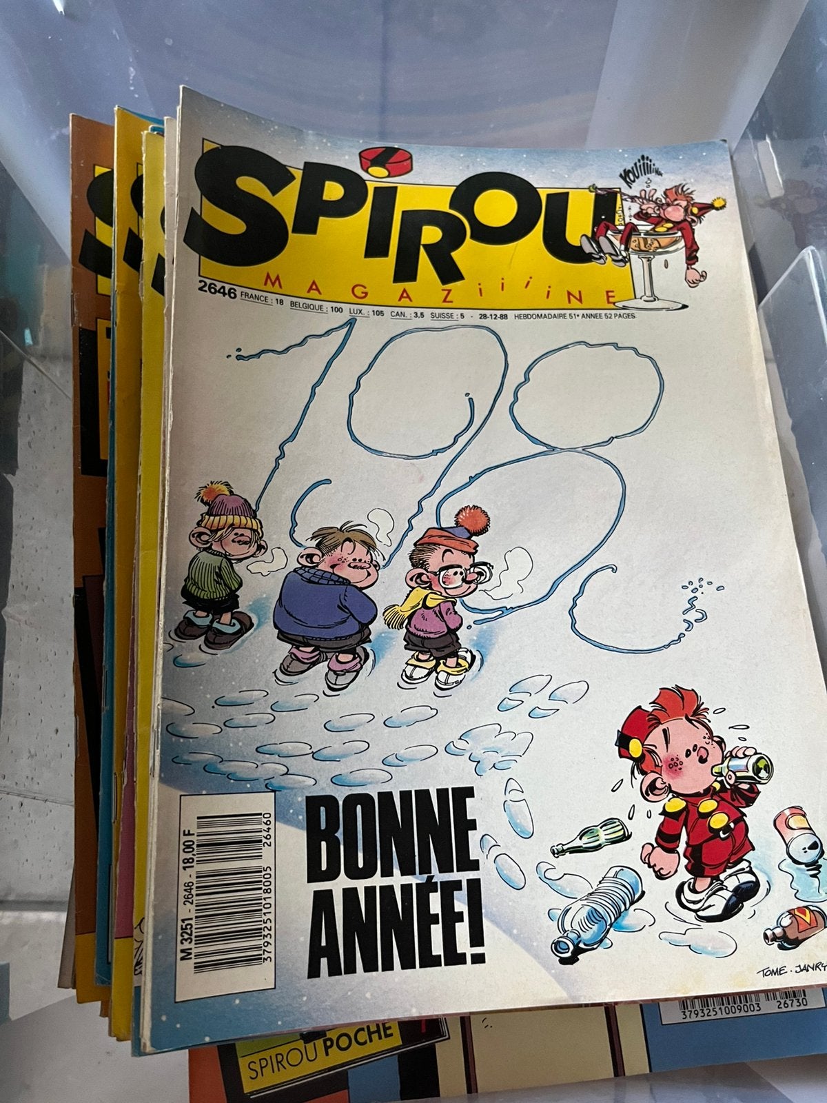spirou, Boeken, Gelezen, Europa, Ophalen of Verzenden, Meerdere comics