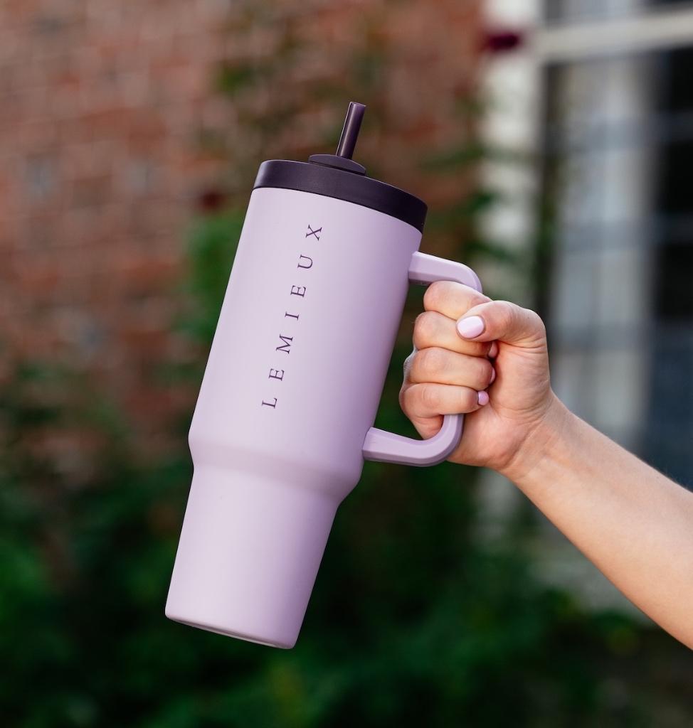 LeMieux Sportbeker Thermosbeker Lilac 1,2L SALE -44%!, Ophalen of Verzenden, Nieuw