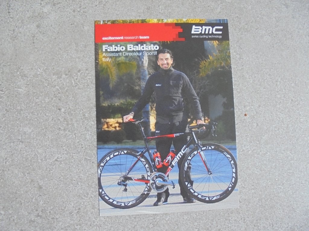 Wielerfoto Fabio Baldato, Verzenden