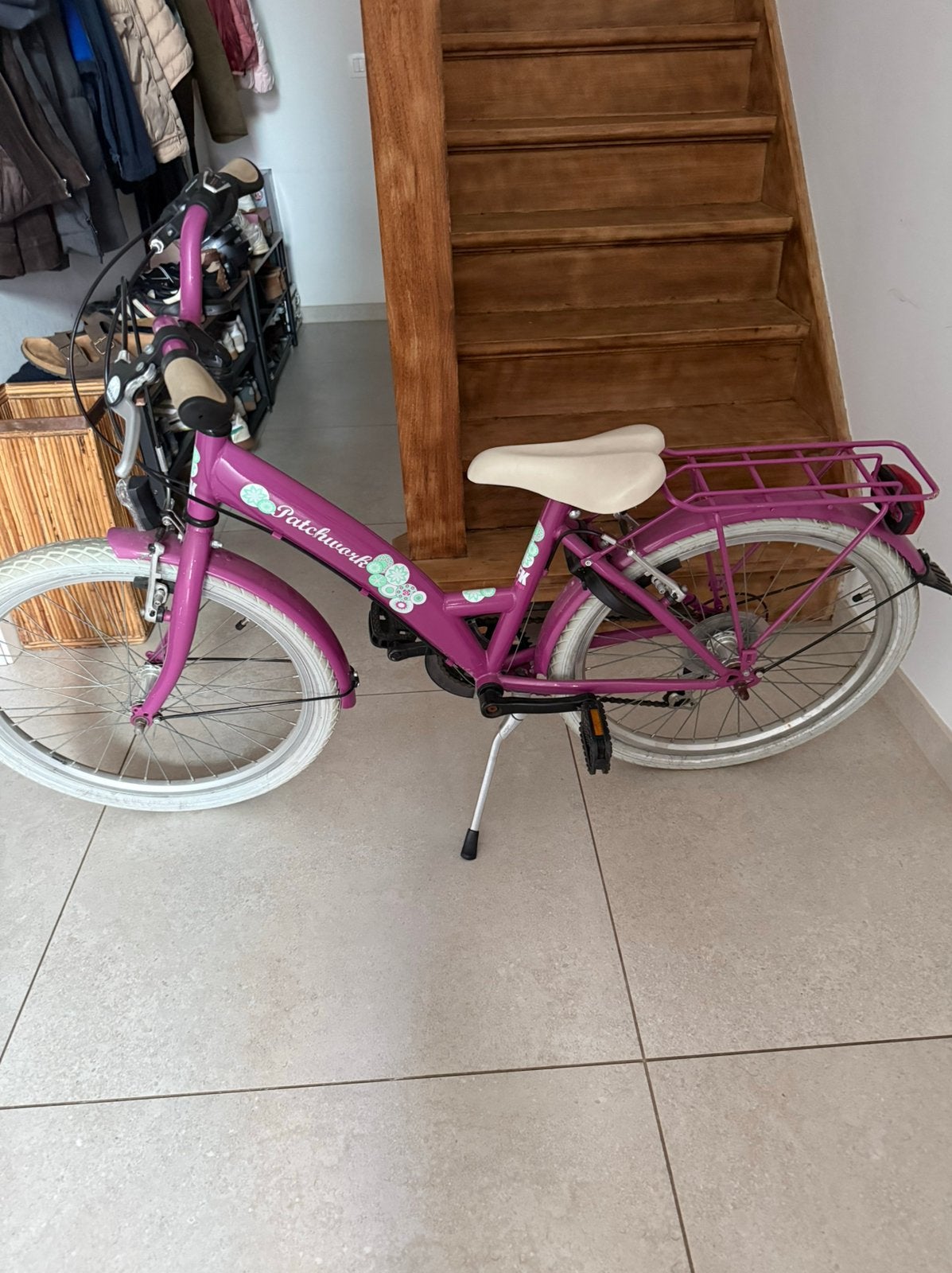 Kinder fiets meisje, Fietsen en Brommers, Ophalen, Gebruikt