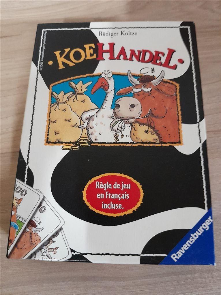 Koehandel - kaartspel - s4056, Hobby en Vrije tijd, Verzenden, Zo goed als nieuw