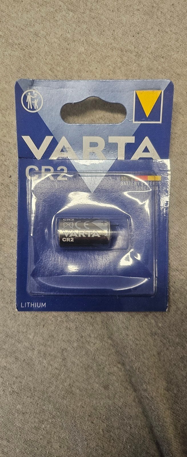 varta cr2 lithium batterij, Ophalen of Verzenden, Nieuw