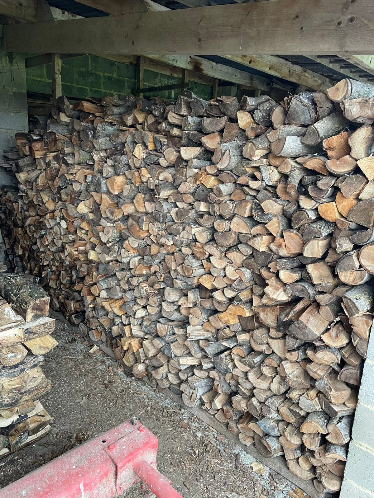 Bois de chauffage, Enlèvement, Bûches