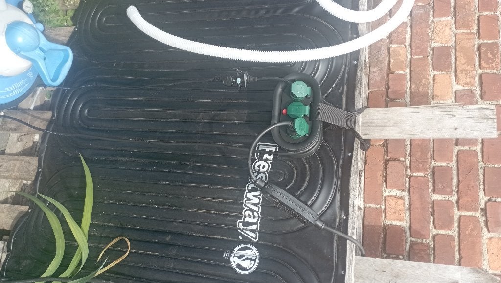 warmtemat zwembad, Ophalen, Gebruikt, 80 tot 120 cm, Vierkant
