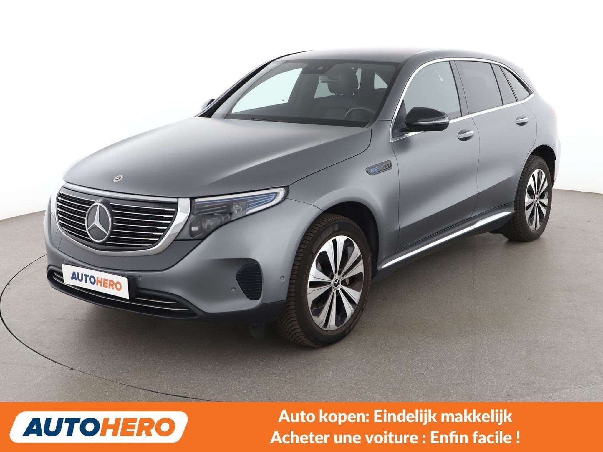 Mercedes-Benz EQC 400 electric drive 300 kW 4Matic, Auto's, Mercedes-Benz, Automaat, Gebruikt, Zwart, 408 pk