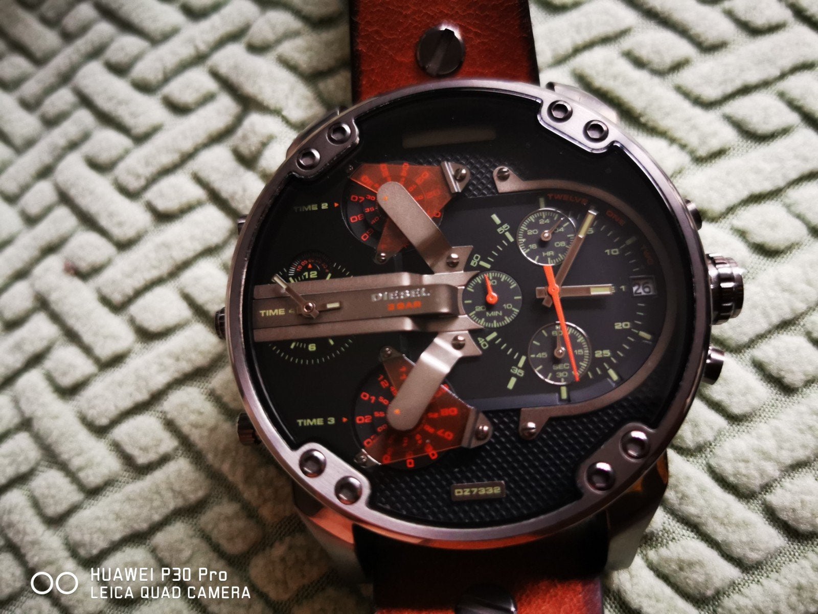 heren uurwerk DIESEL DZ7332, Bijoux, Sacs & Beauté, Enlèvement