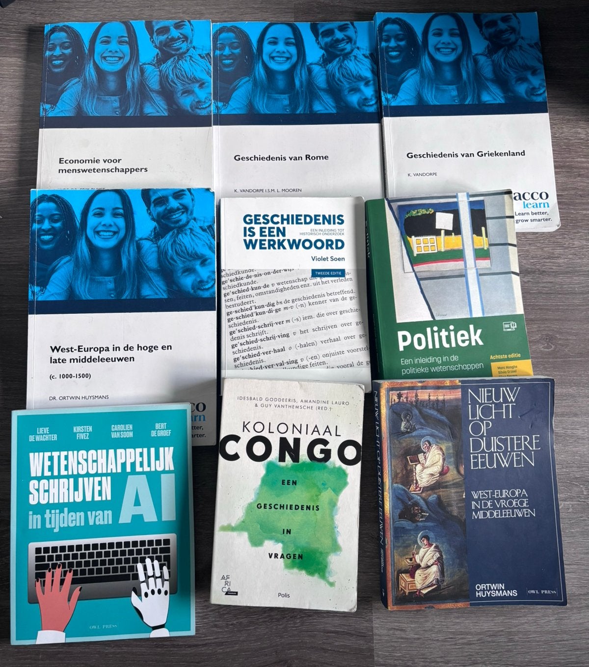 Boeken KUL Bacherlor Geschiedenis Eerstejaar, Enlèvement ou Envoi, Neuf, Europe