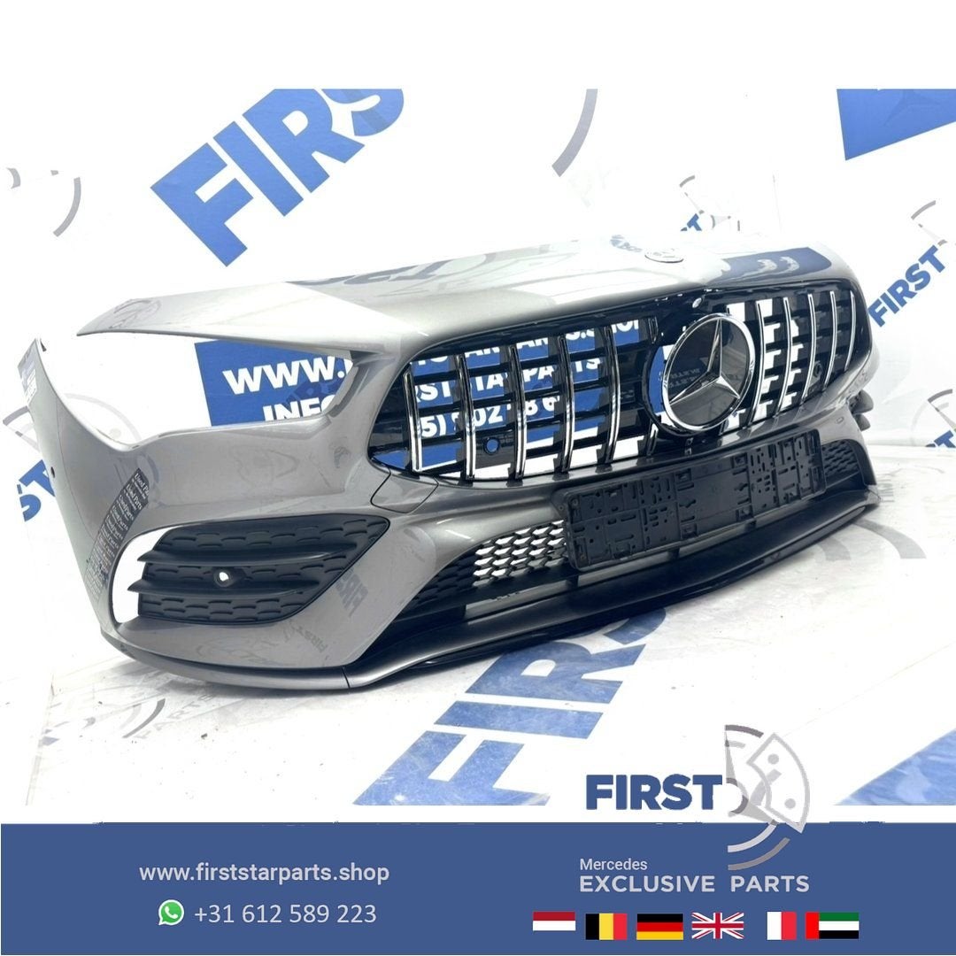 W118 BUMPER C118 X118 CLA AMG LINE VOORBUMPER COMPLEET + GT, Gebruikt, -, Voor, Ophalen of Verzenden