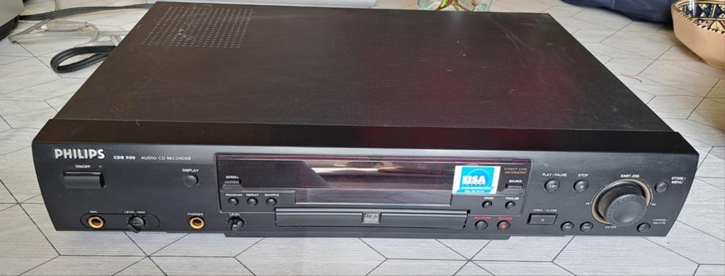 philips cdr 950 audio cd recorder, Audio, Tv en Foto, Tuners, Ophalen