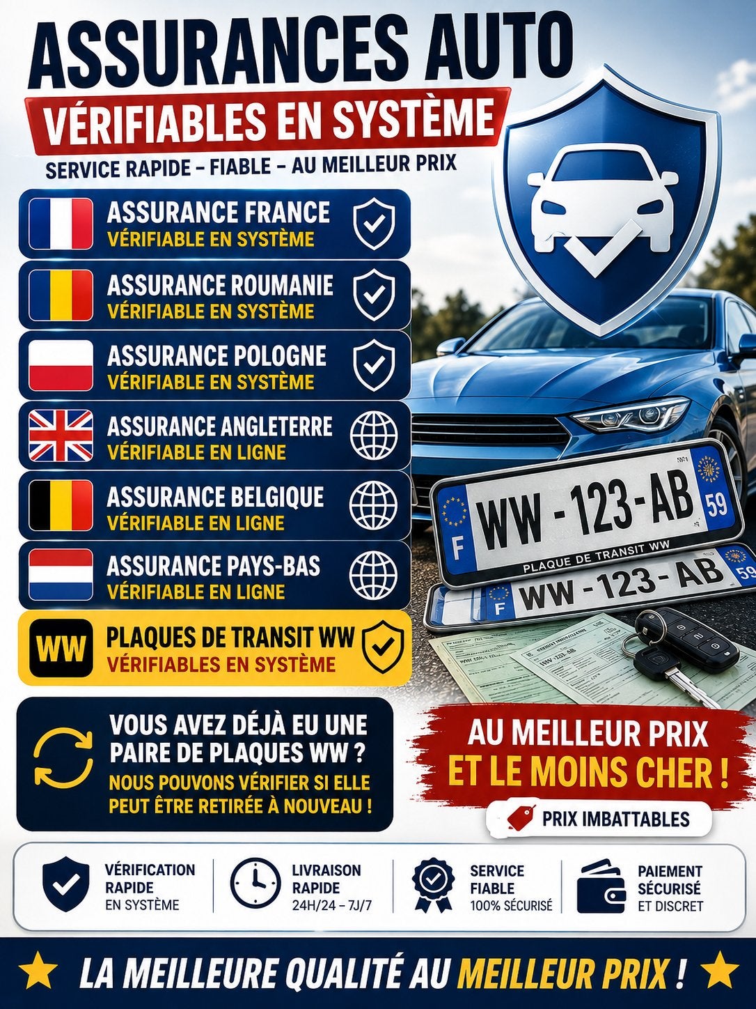 ASSURANCE ET PLAQUE TRANSIT, Auto's, BMW, Euro 6, Bedrijf, Berline, 3 Reeks GT