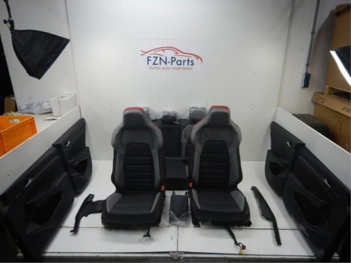VW Golf 8 Facelift GTI Interieur Leer Compleet Zwart Grijs R, Enlèvement ou Envoi, Utilisé