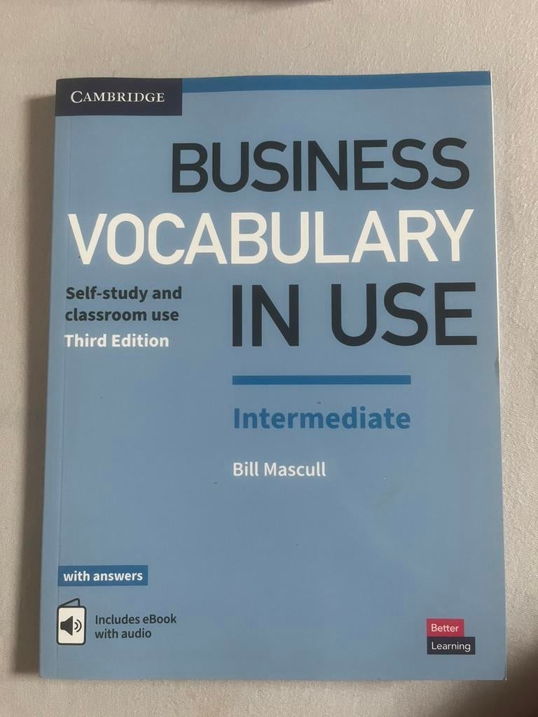 Business vocabulary in use, Boeken, Ophalen of Verzenden, Zo goed als nieuw