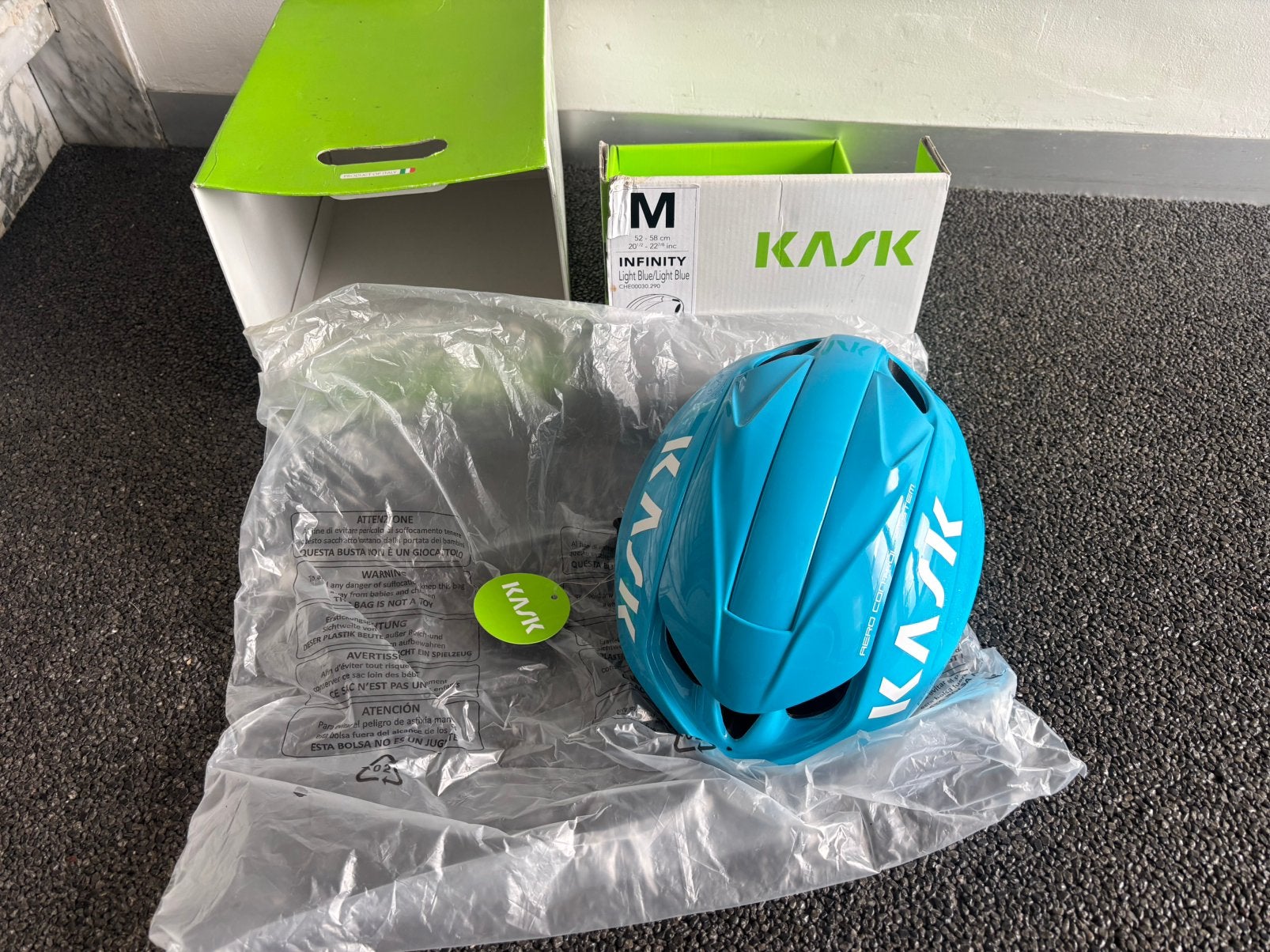 Zgan Kask Infinity fietshelm M, Vélos & Vélomoteurs, Accessoires vélo | Casques de vélo, Comme neuf, M, Enlèvement ou Envoi