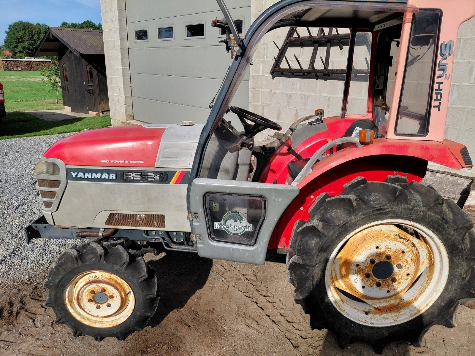 yanmar rs24, Enlèvement