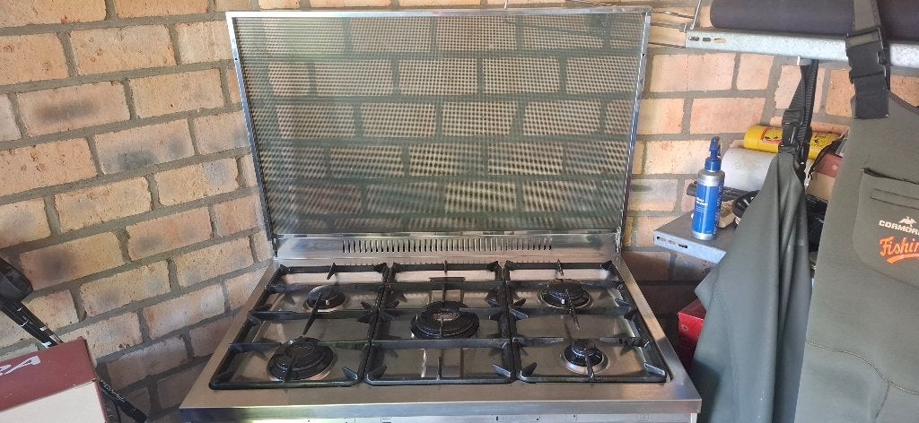 Fornuis, Huis en Inrichting, Ophalen, 100 tot 150 cm, Zo goed als nieuw, Minder dan 100 cm