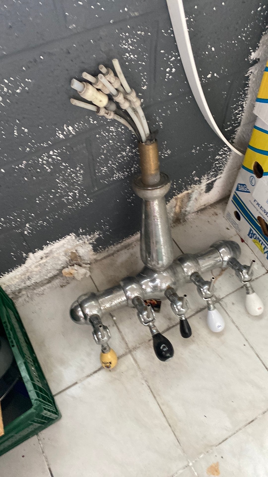 Tireuse a bière, Enlèvement